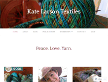 Tablet Screenshot of katelarsontextiles.com